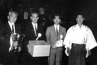 O-Sensei,Higa,Uehara,Nakahune c.1960